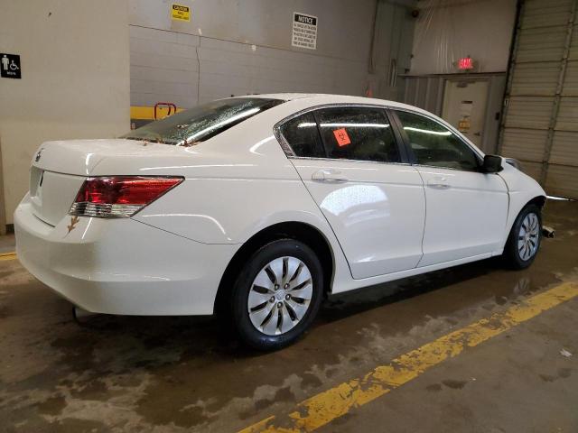 1HGCP26368A046946 - 2008 HONDA ACCORD LX WHITE photo 3