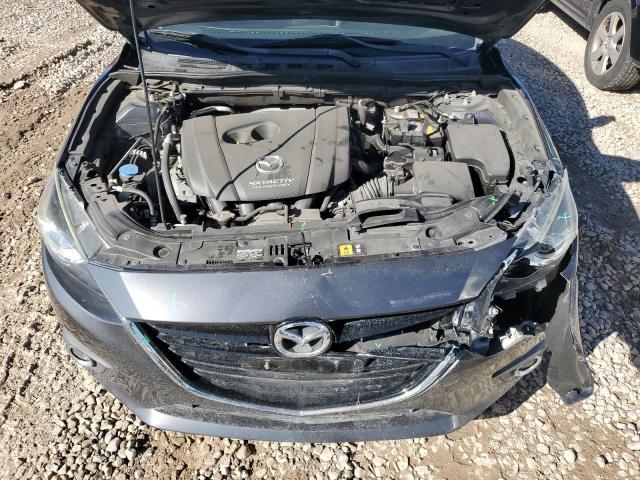 JM1BM1W32F1230730 - 2015 MAZDA 3 GRAND TOURING GRAY photo 11
