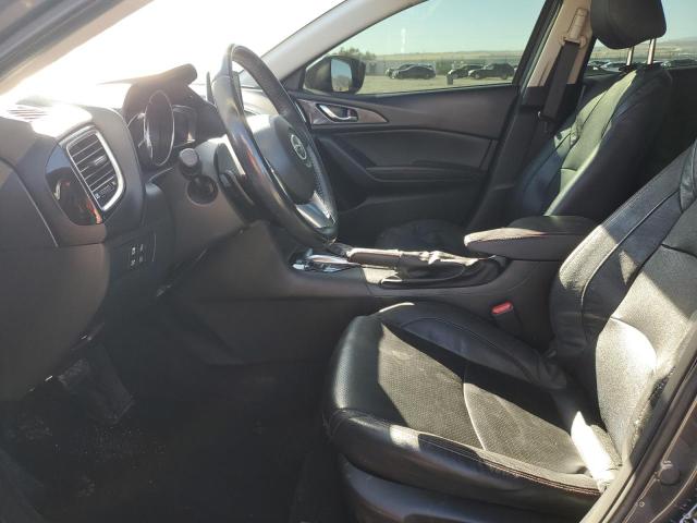 JM1BM1W32F1230730 - 2015 MAZDA 3 GRAND TOURING GRAY photo 7
