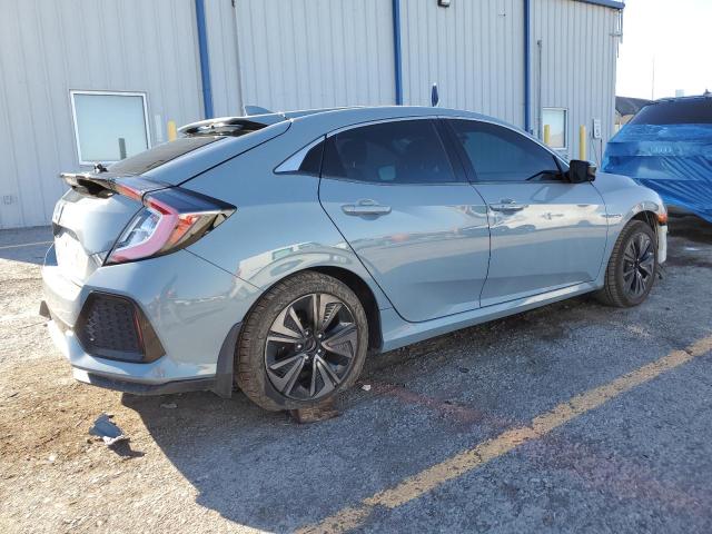 SHHFK7H52JU201333 - 2018 HONDA CIVIC EX BLUE photo 3
