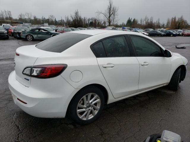 JM1BL1WP1D1736701 - 2013 MAZDA 3 I WHITE photo 3