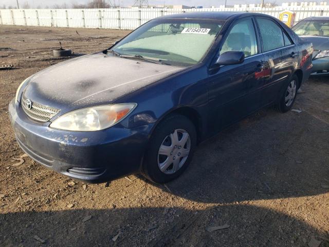 4T1BE32K83U185451 - 2003 TOYOTA CAMRY LE BLUE photo 1