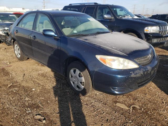 4T1BE32K83U185451 - 2003 TOYOTA CAMRY LE BLUE photo 4