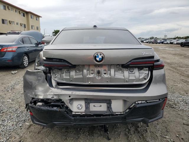 WBA23EH09PCM55128 - 2023 BMW 740 I GRAY photo 6