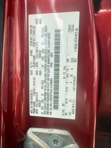 5LMCJ2D97GUJ14880 - 2016 LINCOLN MKC SELECT Красный фото 10