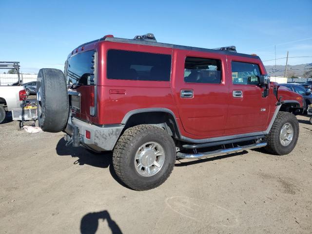 5GRGN23U55H130325 - 2005 HUMMER H2 MAROON photo 3