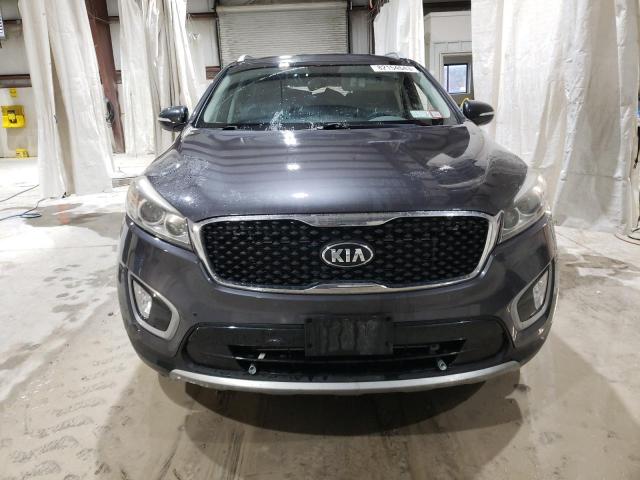 5XYPHDA58GG151312 - 2016 KIA SORENTO EX GRAY photo 5