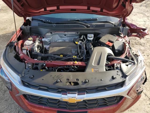 KL77LFE26RC085437 - 2024 CHEVROLET TRAX LS MAROON photo 11