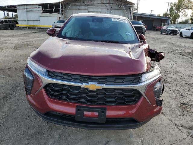 KL77LFE26RC085437 - 2024 CHEVROLET TRAX LS MAROON photo 5