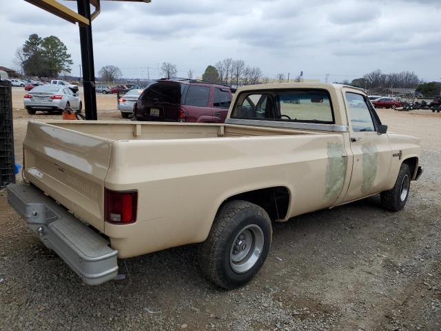 1GCCC14D5EF342183 - 1984 CHEVROLET C10 BEIGE photo 3