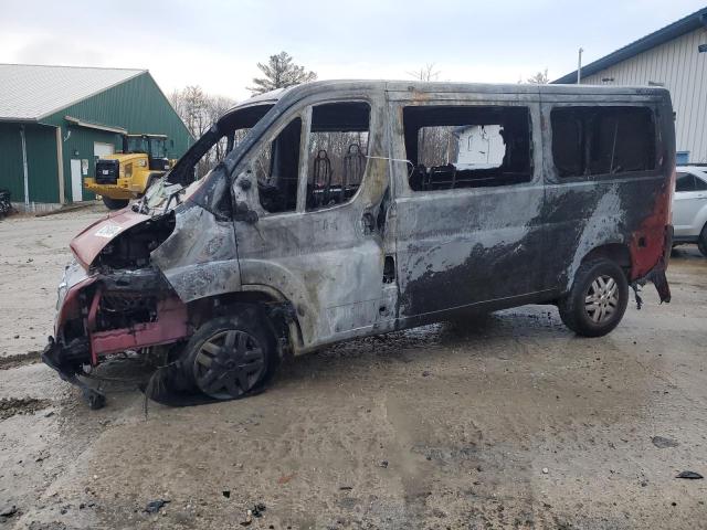 3C6TRVAG2HE529679 - 2017 RAM PROMASTER 1500 STANDARD ბურგუნდია ფოტო 1