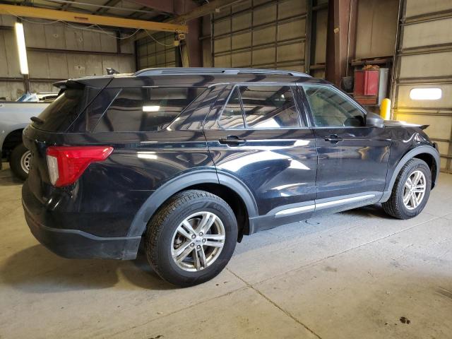 1FMSK8DH2LGB27213 - 2020 FORD EXPLORER XLT BLACK photo 3