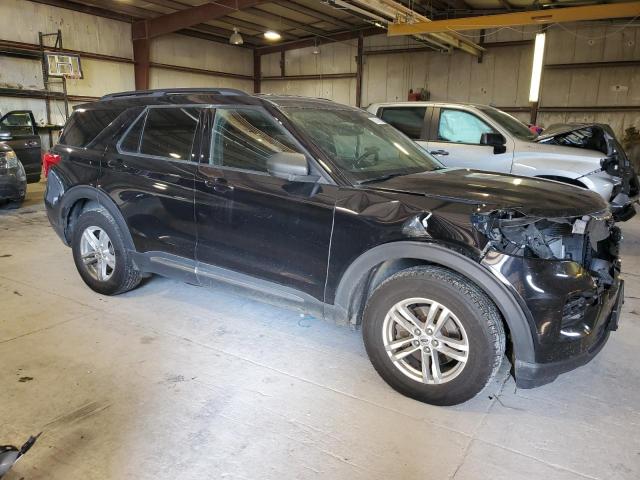 1FMSK8DH2LGB27213 - 2020 FORD EXPLORER XLT BLACK photo 4