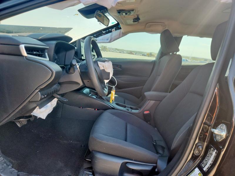 5YFB4MDE0PP004561 - 2023 TOYOTA COROLLA LE შავი ფოტო 7