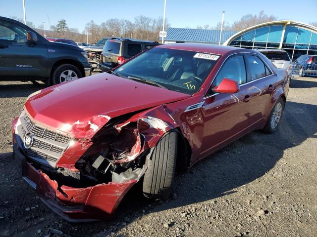 1G6DC5EY2B0166045 - 2011 CADILLAC CTS RED photo 1