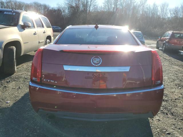 1G6DC5EY2B0166045 - 2011 CADILLAC CTS RED photo 6