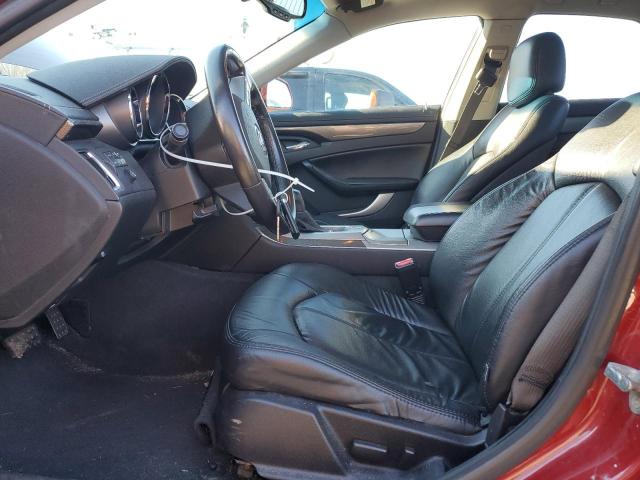 1G6DC5EY2B0166045 - 2011 CADILLAC CTS RED photo 7