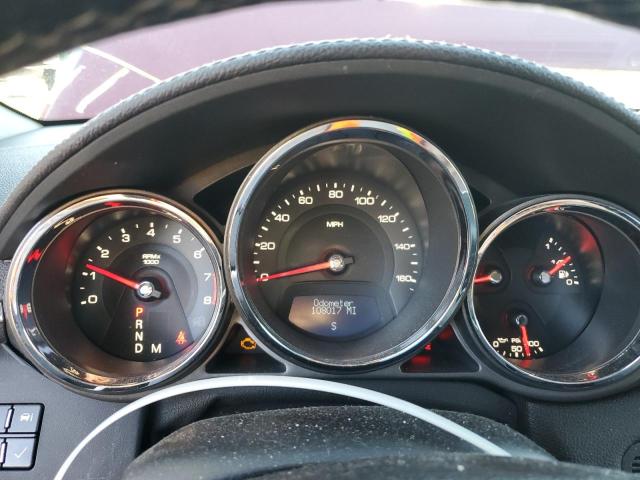 1G6DC5EY2B0166045 - 2011 CADILLAC CTS RED photo 9