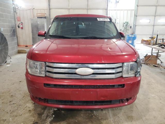 2FMGK5CCXCBD08738 - 2012 FORD FLEX SEL RED photo 5