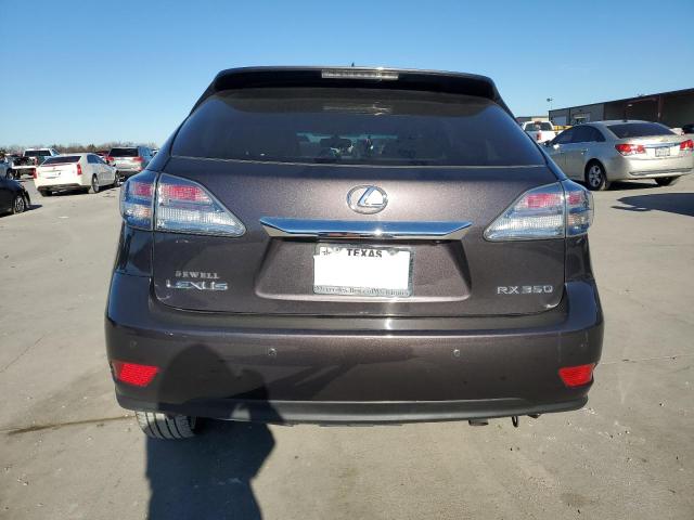 2T2ZK1BA4AC034197 - 2010 LEXUS RX 350 GRAY photo 6