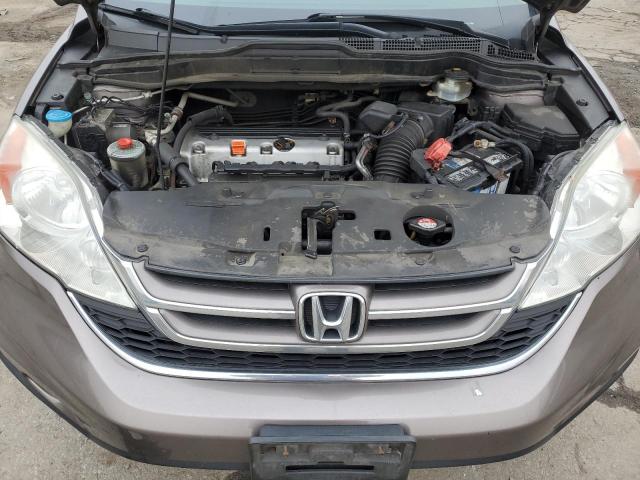 5J6RE4H71BL053464 - 2011 HONDA CR-V EXL BROWN photo 11