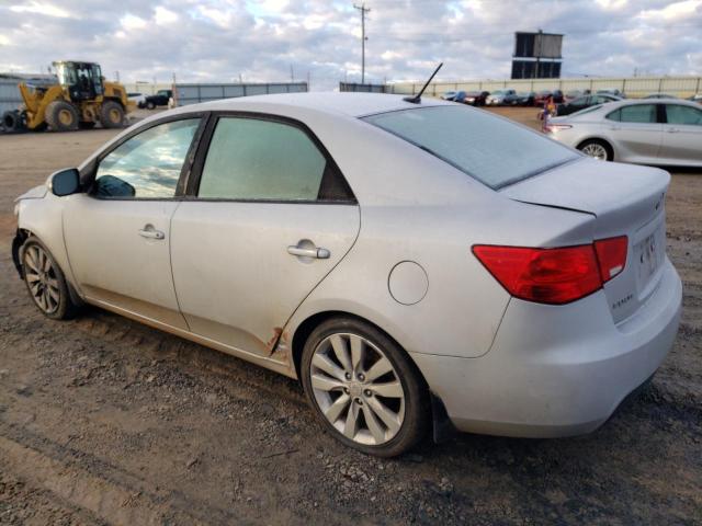 KNAFW4A31A5294261 - 2010 KIA FORTE SX GRAY photo 2