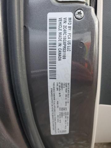 2C4RC1BGXPR531169 - 2023 CHRYSLER PACIFICA TOURING L CHARCOAL photo 13