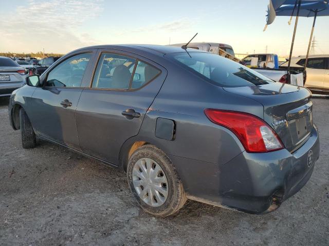 3N1CN7AP0GL909004 - 2016 NISSAN VERSA S GRAY photo 2