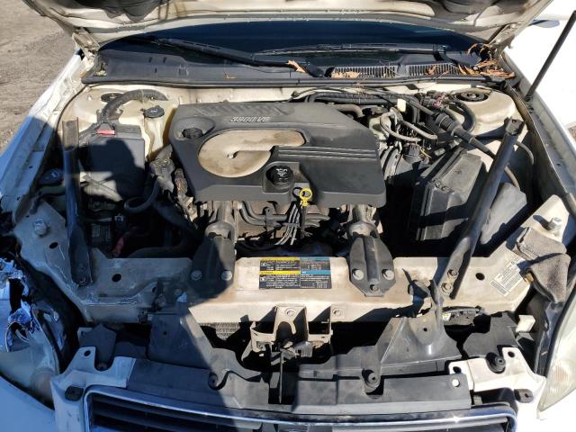 2G1WC581069304061 - 2006 CHEVROLET IMPALA LT WHITE photo 11