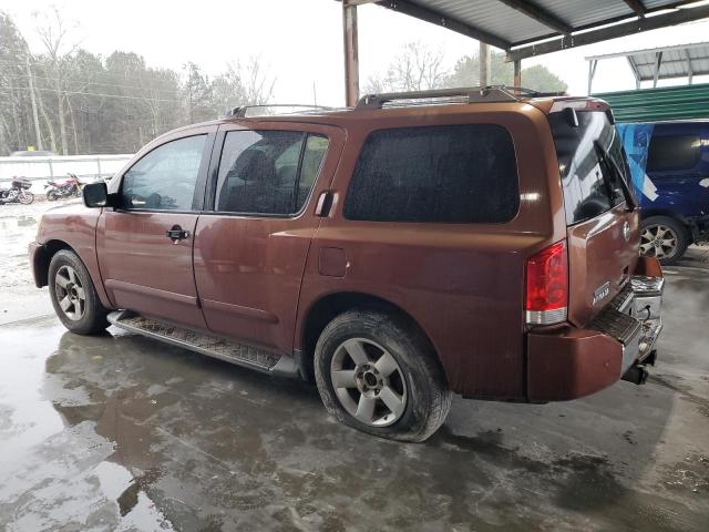 5N1AA08A54N703970 - 2004 NISSAN ARMADA SE BROWN photo 2