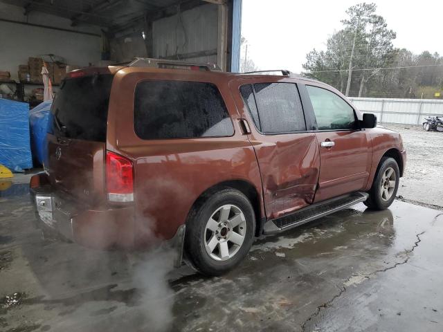 5N1AA08A54N703970 - 2004 NISSAN ARMADA SE BROWN photo 3