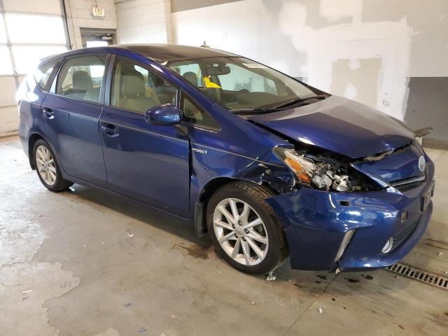 JTDZN3EU3C3143209 - 2012 TOYOTA PRIUS V BLUE photo 4