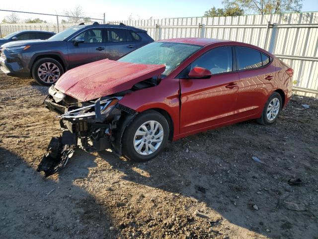 5NPD74LFXKH496340 - 2019 HYUNDAI ELANTRA SE RED photo 1