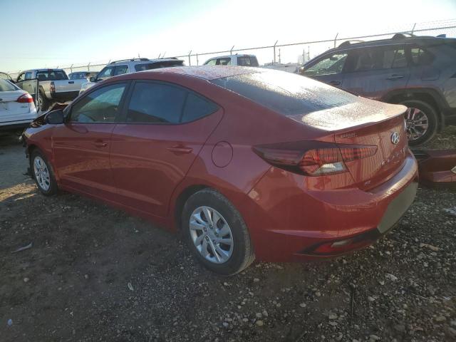 5NPD74LFXKH496340 - 2019 HYUNDAI ELANTRA SE RED photo 2