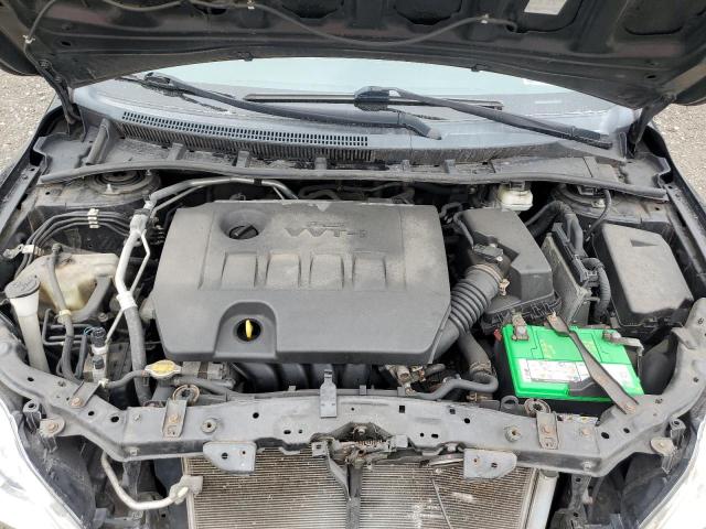 2T1BU4EE8DC970540 - 2013 TOYOTA COROLLA BASE BLACK photo 11