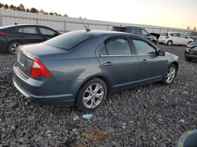 3FAHP0HA2CR260390 - 2012 FORD FUSION SE GRAY photo 3