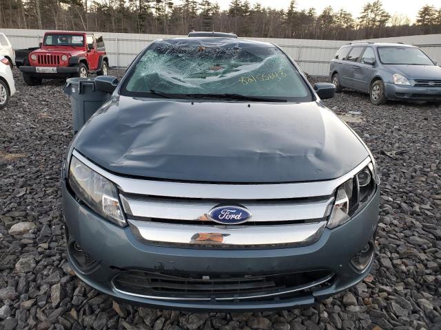 3FAHP0HA2CR260390 - 2012 FORD FUSION SE GRAY photo 5