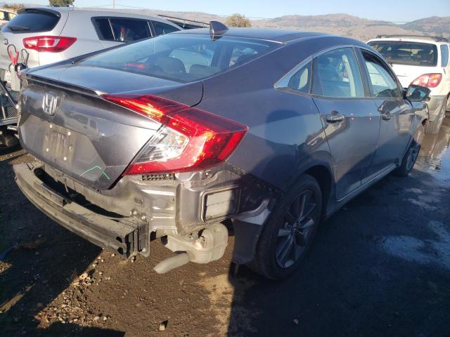 19XFC1F33ME207147 - 2021 HONDA CIVIC EX GRAY photo 3