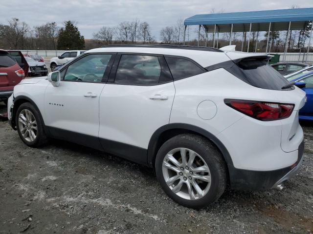 3GNKBHRS1KS639397 - 2019 CHEVROLET BLAZER 3LT WHITE photo 2