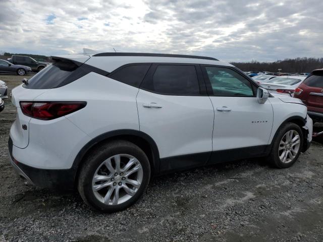 3GNKBHRS1KS639397 - 2019 CHEVROLET BLAZER 3LT WHITE photo 3