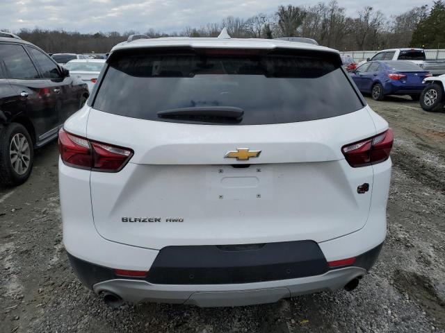 3GNKBHRS1KS639397 - 2019 CHEVROLET BLAZER 3LT WHITE photo 6