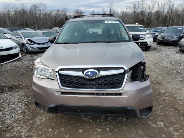 JF2SJABC4GH423468 - 2016 SUBARU FORESTER 2.5I TAN photo 5