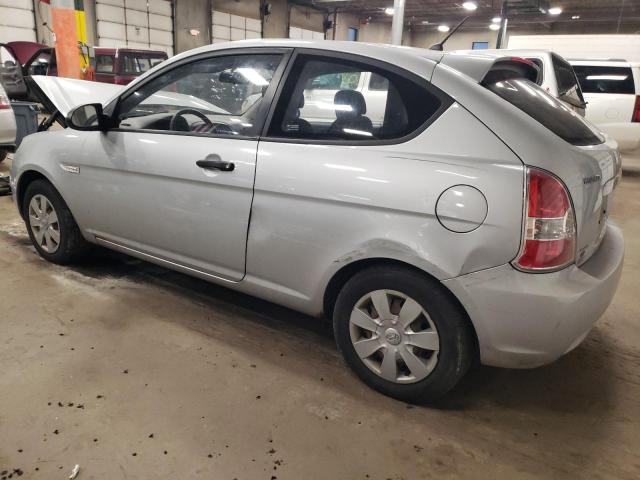 KMHCM36C77U054530 - 2007 HYUNDAI ACCENT GS SILVER photo 2