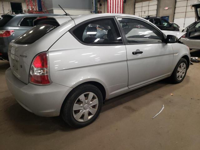 KMHCM36C77U054530 - 2007 HYUNDAI ACCENT GS SILVER photo 3