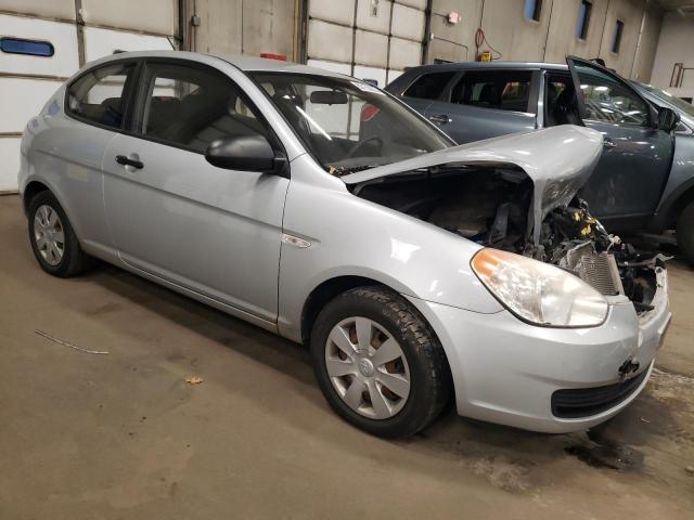 KMHCM36C77U054530 - 2007 HYUNDAI ACCENT GS SILVER photo 4