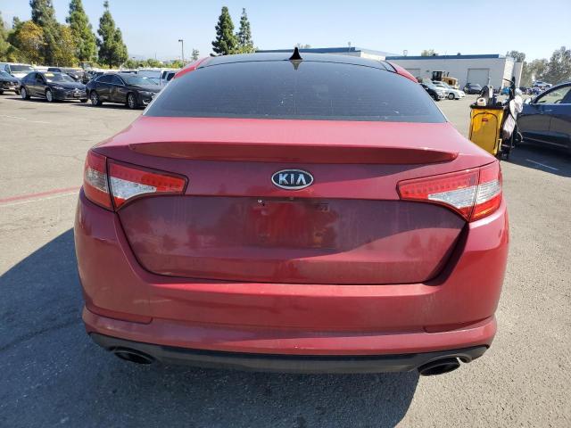 5XXGR4A6XCG047862 - 2012 KIA OPTIMA SX წითელი ფოტო 6