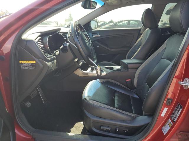 5XXGR4A6XCG047862 - 2012 KIA OPTIMA SX წითელი ფოტო 7