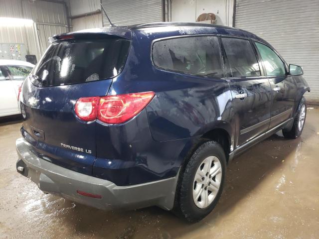 1GNLREED5AS131496 - 2010 CHEVROLET TRAVERSE LS BLUE photo 3