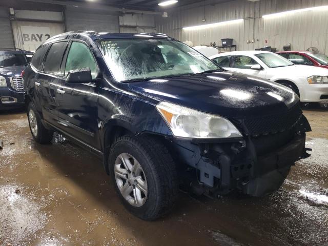1GNLREED5AS131496 - 2010 CHEVROLET TRAVERSE LS BLUE photo 4