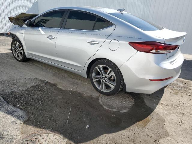 KMHD84LF3HU284533 - 2017 HYUNDAI ELANTRA SE SILVER photo 2